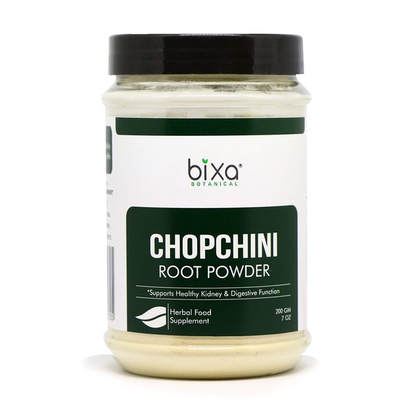 bixa BOTANICAL Chopchini Root Powder (Smilax China) 7 Oz (200g) , Supports Healthy Kidney & Digestive Function