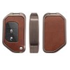 ontto Flip Folding Key Fob Cover Compatible with Jeep Wrangler