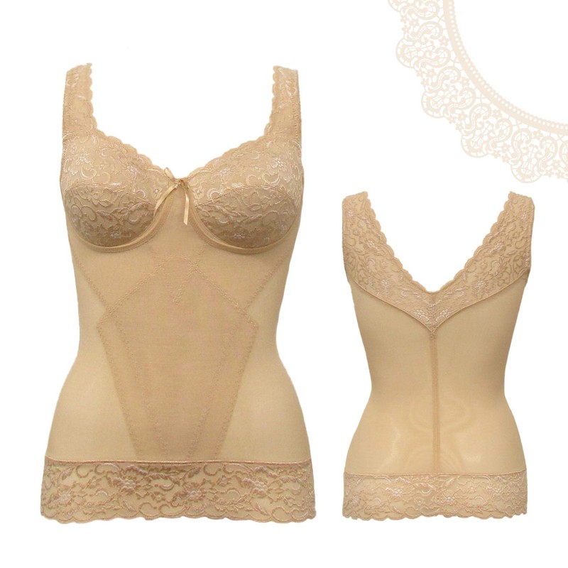 TAMURA EPARINA TPP17 Lady Makeup Body Shaper Beige M