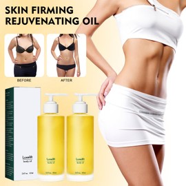 BSOON Skin Firming Rejuvenating Oil, Pack of 2 Firming Body Oil, Skin Firming Rejuvenating Serum, Hyaluronic Acid Body Oil, Luxelift Skin Tightening Oil