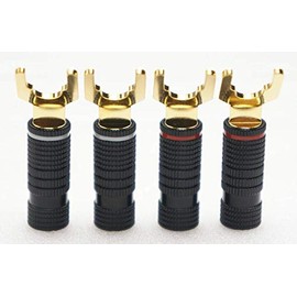 ONKODO CT-321G 24K Gold Plated Y-Lug Plug (Set of 4)