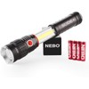 NEBO SLYDE+ 300 Lumen LED Flashlight & Red COB Work