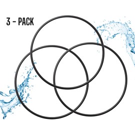 Replacement 151122 O-Ring Gasket Seal Compatible with Pentair Pentek Big Blue Water Filters & Others HHRING 152032 W10-OR OR-100 for Whole House and Reverse Osmosis Filter Housings - 3 Pack