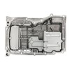 KAX 264-370 Engine Oil Pan Fit for Ford Escape 2009-2012,