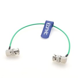 Eonvic 12G HD-SDI BNC to BNC Male 75ohm Multicolour Video Coaxial Cable Camera RF Video Flexible and Thin Cable for Monitor Video