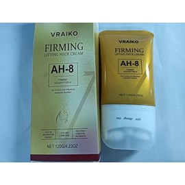 VRAIKO AH-8 Neck Firming Cream, 2-In-1 Gua Sha Neck Cream Roller with AH8 & Ceramide NP, Nourish Hydrate Double Chin Cream for Face Lift, Jawline & Sagging Skin (2)