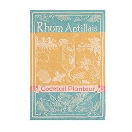 Coucke Tea Towel, Cotton, Caribbean Rum, 50x75cm