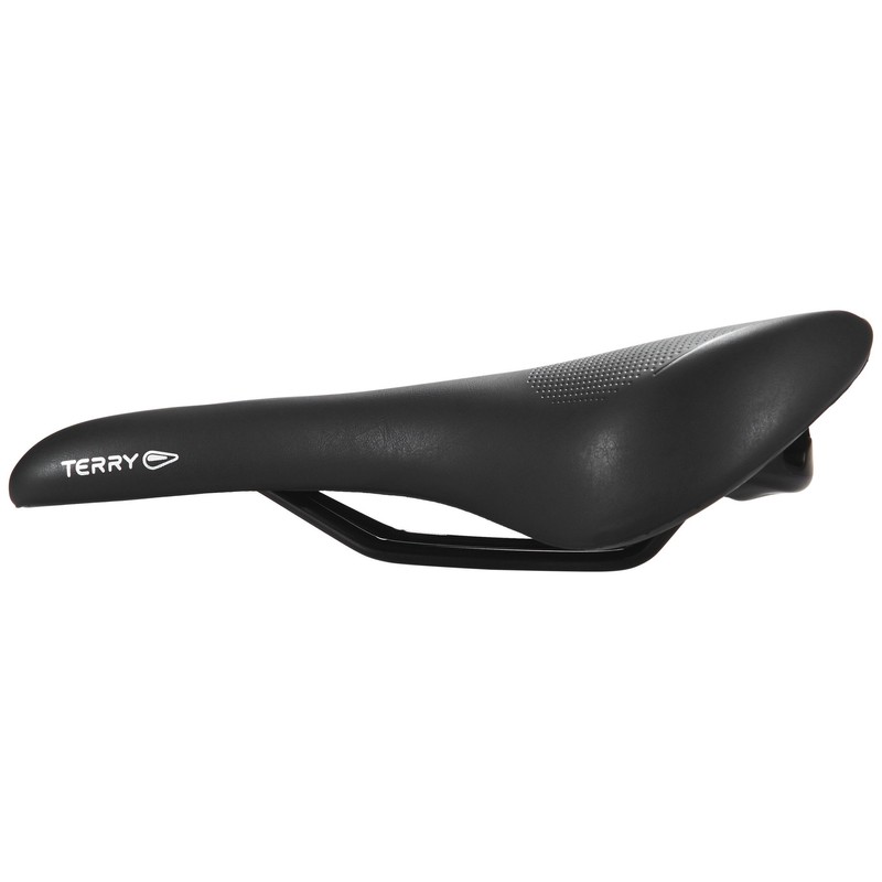 Ergon Terry Fisio Gel Men's Bike Saddle – Black, L