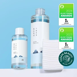 [Skin Pad Giveaway] Round Lab 1025 Dokdo Toner 300ml (+100ml + 30 Skin Pads) / 라운드랩 1025 독도 토너 300ml 기획 (+100ml+스킨 패드 30매)
