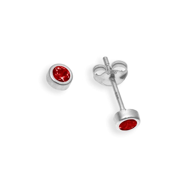 602065/811052 Single Stud Earrings Real 14 Carat White Gold 585