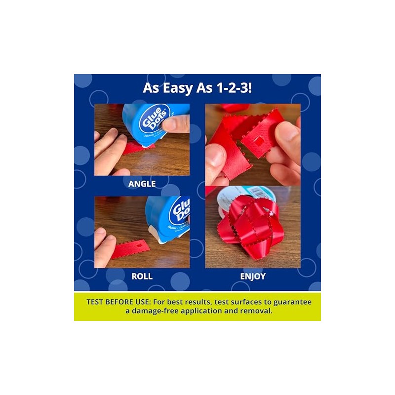 GLUE DOTS INTERNATIONAL 23680T - Dispensador cuadrado de pegamento para