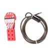 Tagout Cable Lock Rugged Reliable Rustproof 6 Hole Stainless Steel