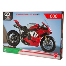 GP Moto DUP01100 Sport Panigale 2D Puzzle – 1000 Pieces, Highly Detailed Artwork, for Collectors, Ducati Fanatics and All Motorbike Enthusiasts-68.5 x 50.8, Red