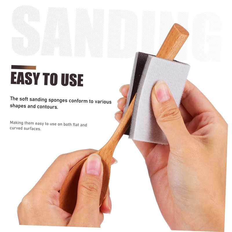 DOITOOL 20pcs Drywall Sanding Sponges Fine Grit Sanding Pads for