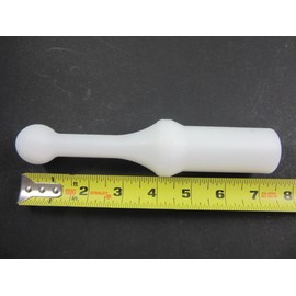 Smokehouse Chef Nylon Meat Grinder Stomper Pusher for Electric Food Mill Grinder - Solid, Dishwasher Safe