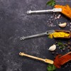 Suitable for 15pcs mini spoon, 5 colors small metal spoon,