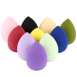 10 Pcs Beauty Blenders Make Up Sponges Foundation Blending Sponges for Mixing Liquid Foundation(Multi-Color)