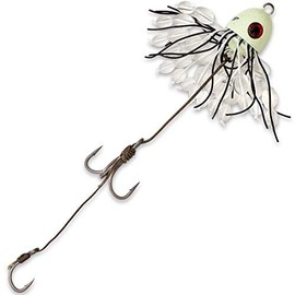 Black Cat Battle Teaser Glow In The Dark - Catfish Bait for Tapping, Weight: 120 g