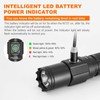 Odepro NT21 1200 Lumen Super Bright LED Rechargeable Flashlight with