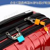 OKAWASI Small Portable Padlocks, Set of 4 Suitcase Locks, Suitcase
