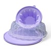 Tupperware Jel Ring Mold 6 cups in Lilac purple