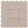Watanabe SQ303 Tile System Square 11.8 x 11.8 inches (30 x 30 cm), Brown