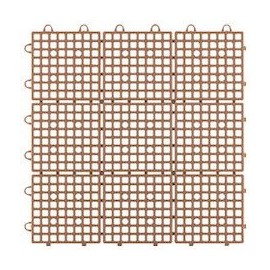 Watanabe SQ303 Tile System Square 11.8 x 11.8 inches (30 x 30 cm), Brown