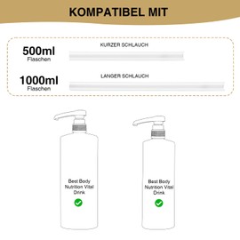 3 Dosing Pump for Best Body Nutrition, Dosing Pump Compatible with Best Body, Dosing Pump Syrup, Replacement Syrup Pump for 500 ml/1000 ml Bottle