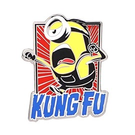 Universal Minions Kung FU Stuart Enamel Pin, Metal