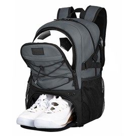 Goloni Soccer Backpack,Basketball Backpack with Ball Compartment & Shoe Compartment,Backpack for Basketball,Soccer, Football, Volleyball, Swim, Gym, Travel