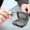 Beavorty Hearings Aid Case Hard Portable Earphone Protective Case Hearings