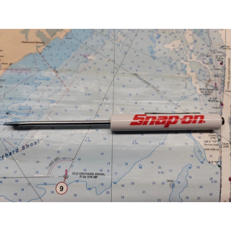 SNAP-ON TOOL POCKET SCREWDRIVER, 10 PACK, WHITE, BRAND-NEW MAGNETIC END