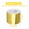 Unbranded 2" 33ft Gold Intake Heat Reflective Tape Wrap High