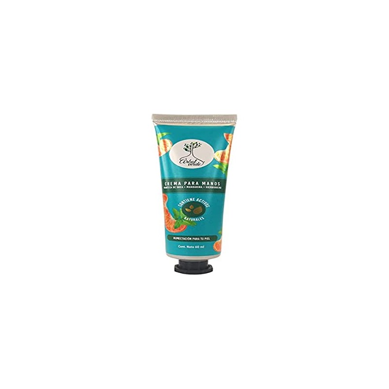 Arbol Verde Crema de Manos Mandarina/Hierbabuena