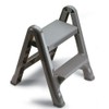 Rubbermaid Commercial Products FG420903 Two-Step Folding Stepstool (300-Pound Load Capacity,