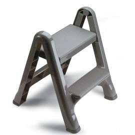 Rubbermaid Commercial Products FG420903 Two-Step Folding Stepstool (300-Pound Load Capacity, 22-7/8-Inches x 21" Depth x 18-7/8-Inches)
