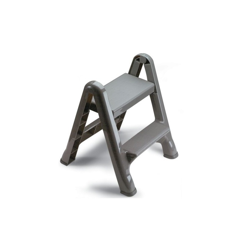 Rubbermaid Commercial Products FG420903 Two-Step Folding Stepstool (300-Pound Load Capacity,