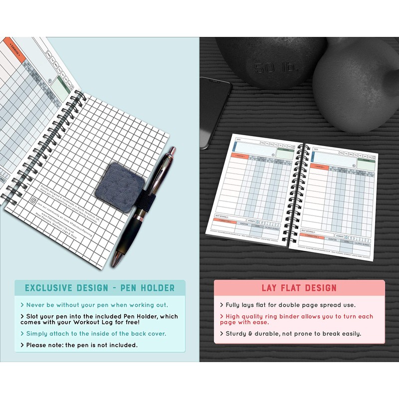 Workout Log Gym - XL & XS Gym, Fitness, and