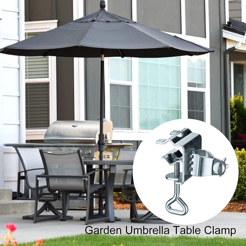 1 x Parasol Clip, Parasol Stand, Parasol Holder for Balcony