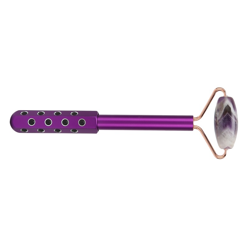 Germanium Stone Facial Massage Roller 2 in 1 Facial Skincare