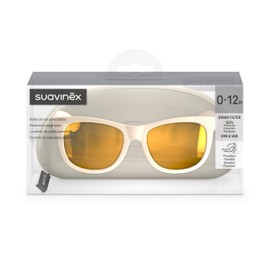 SUAVINEX Uni Baby Sunglasses 2025 Sonnenbrille, Tiermuster, 0-12 Monate