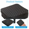 6PCS Non-Slip Treadmill Mat Pads, 4x4 Inch High Density Silicone