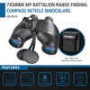 AB10510 - 7x50 WP Battalion Binoculars w/reticle by Barska