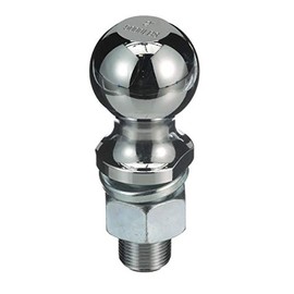 Seachoice Trailer Ball, 2 in, 3/4 X 2-5/16 in. Shank, 3,500 Lb. Capacity, Chrome Finish