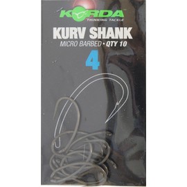 Korda Kurv Shank Hooks - Size 4
