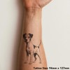 'Jack Russel Terrier Full Body' Temporary Tattoo - Water Resistant,