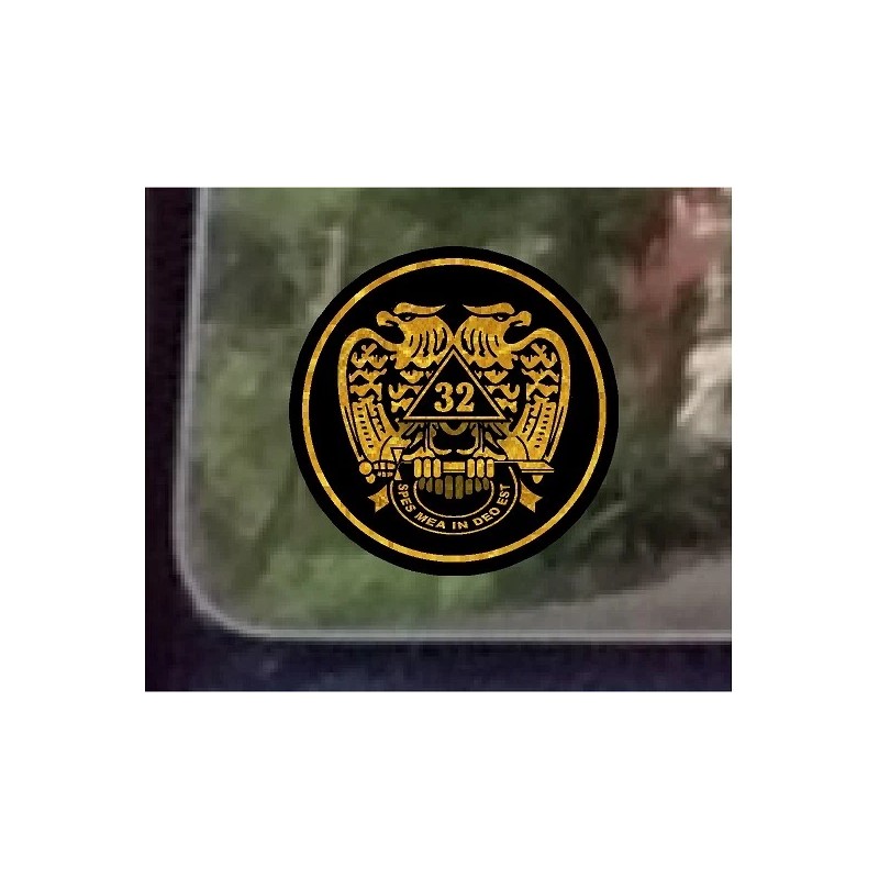 ProSticker 033.U (10pk) 1" Masonic Freemason Scottish Rite Decals Stickers