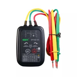 DYXZ 위상 테스터기 멀티미터 감지기 미터 상회전 방수 삼상 회전 [C. xz02 비접촉식] Phase Tester Multi-Meter Detector Meter Anti-Counterclockwise Waterproof Three-Phase Rotation [C. xz02 Non-Contact]