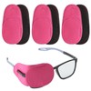 OzEssence 6 Pcs Pink Eye Patches for Kids, Reusable Eyepatch