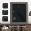 VCK 8x10 Picture Frame 3 Pack, Gray Solid Wood Frame,
